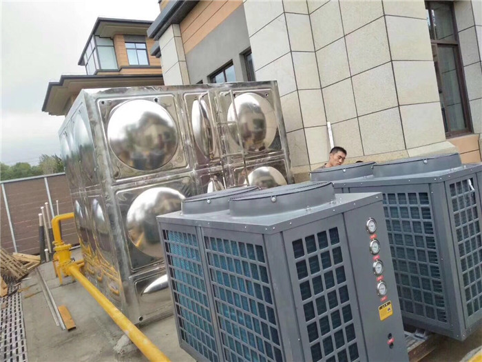 水箱+空气能施工