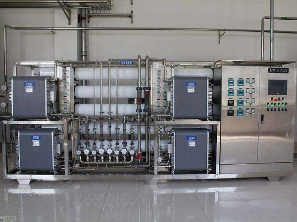 4吨双级+EDI超纯水设备