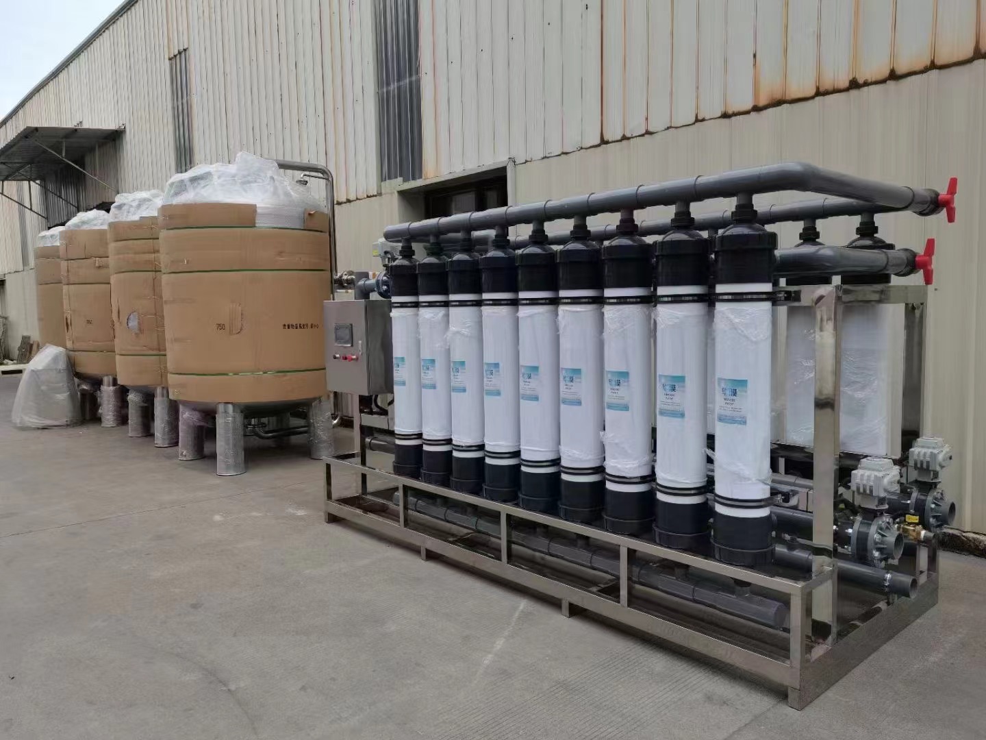 超滤设备 施工案例