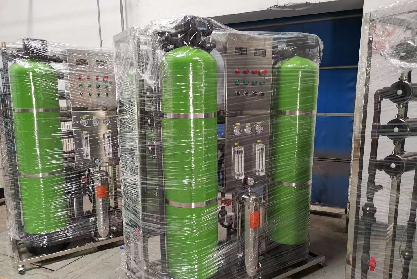 软化水设备 施工案例