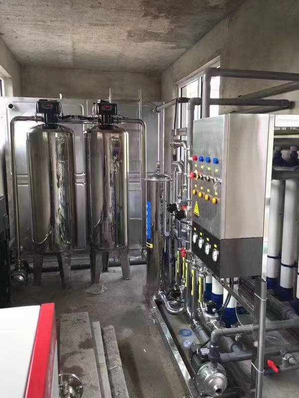 软化水设备 施工案例