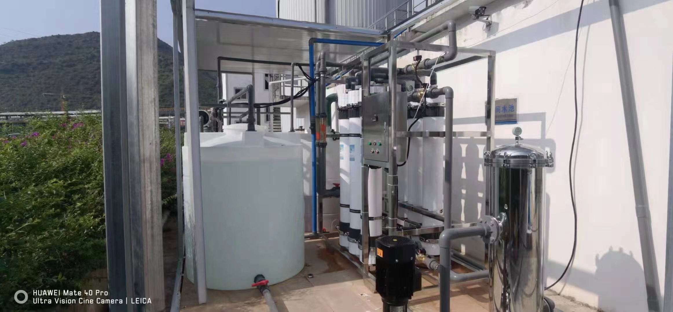 反渗透设备 施工案例