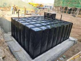 镀锌钢板水箱 施工案例