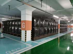 镀锌钢板水箱 施工案例
