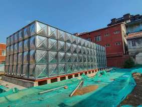 镀锌钢板水箱 施工案例