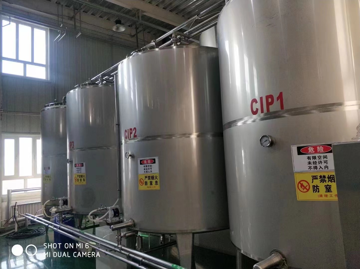 不锈钢罐 施工案例