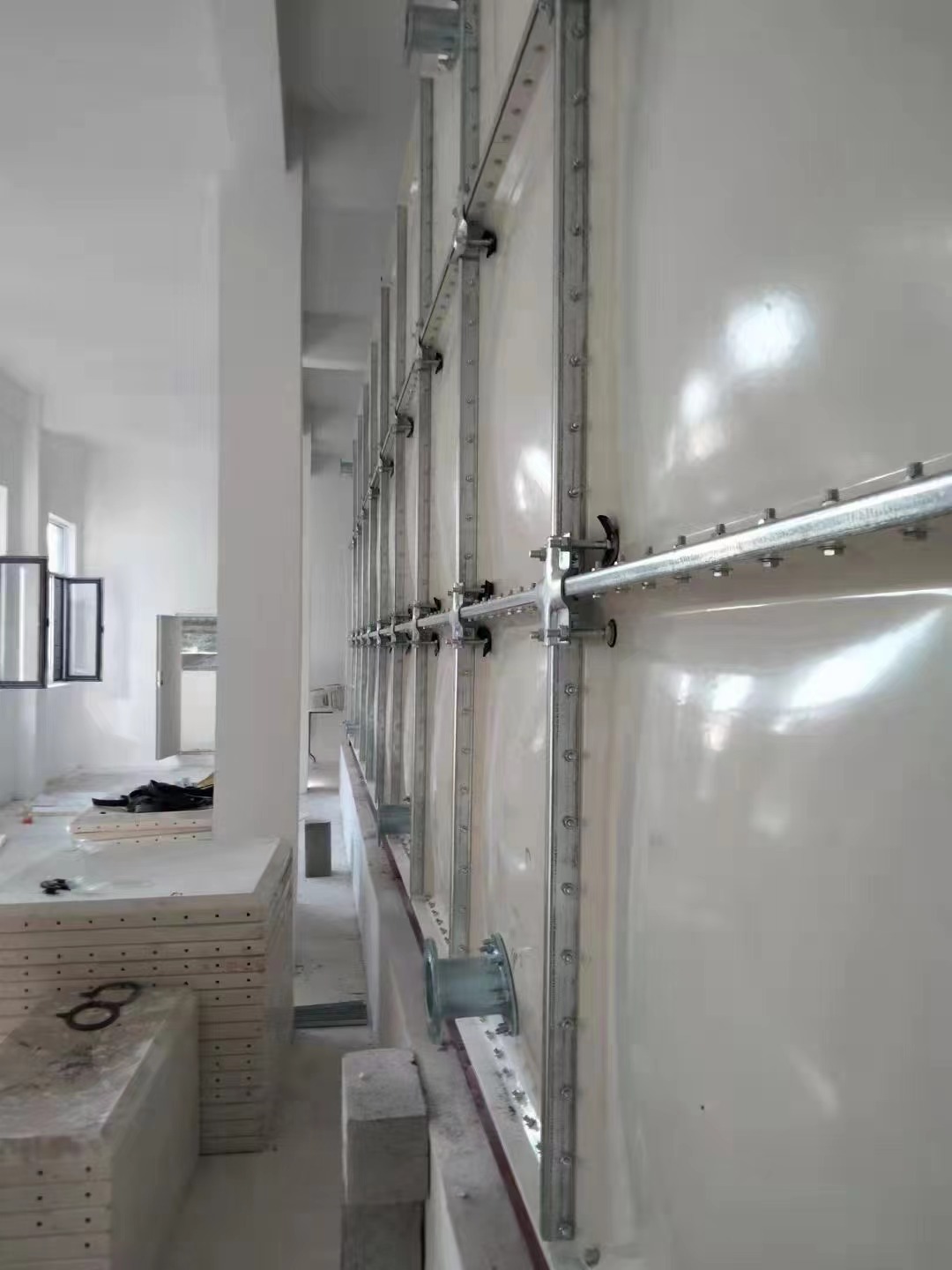 玻璃钢水箱 施工案例