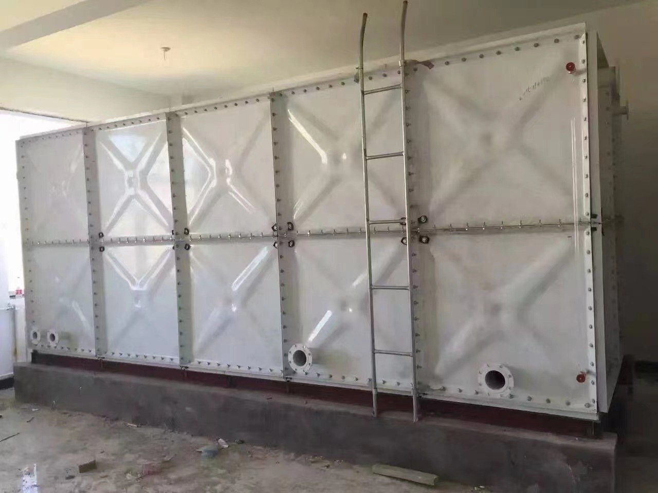玻璃钢水箱 施工案例