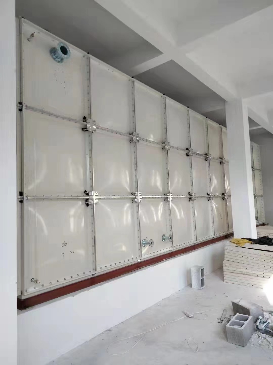 玻璃钢水箱 施工案例