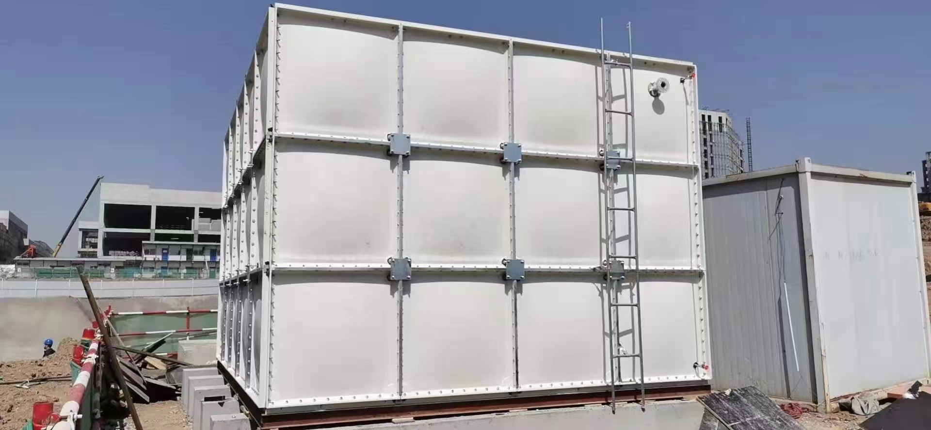 玻璃钢水箱 施工案例