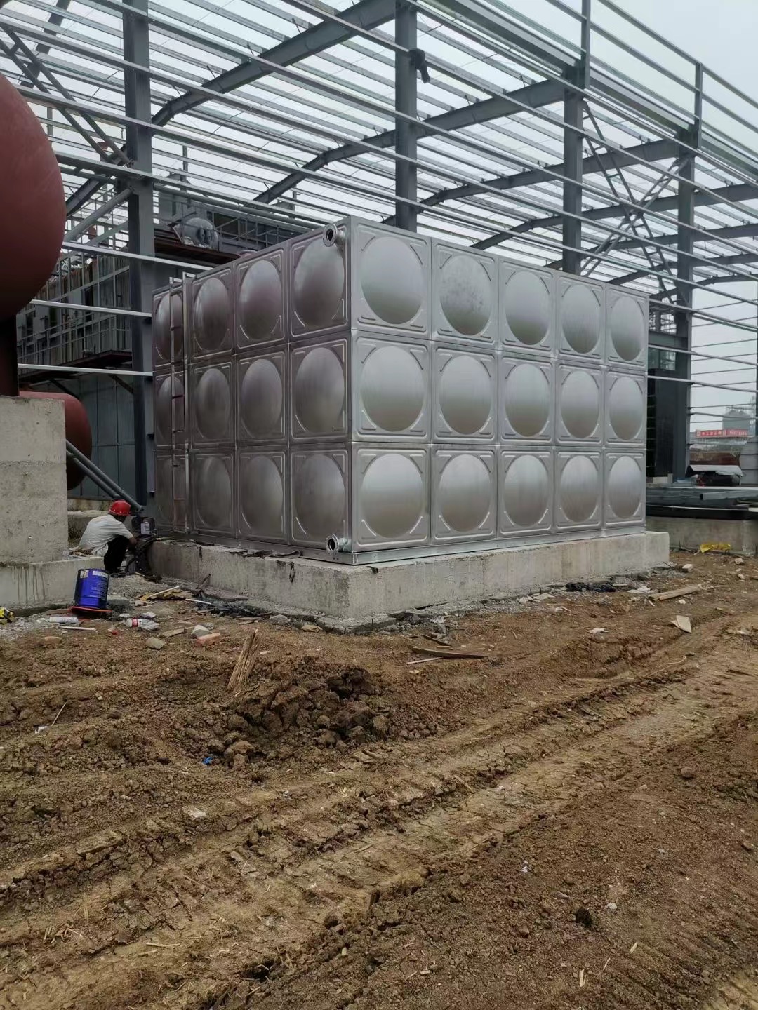 不锈钢水箱 施工案例