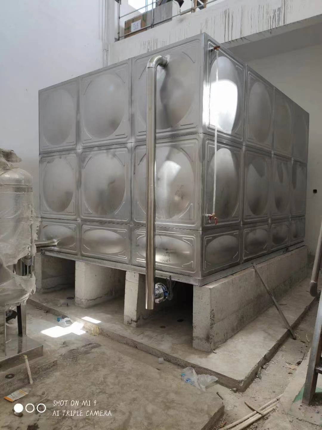 不锈钢水箱 施工案例