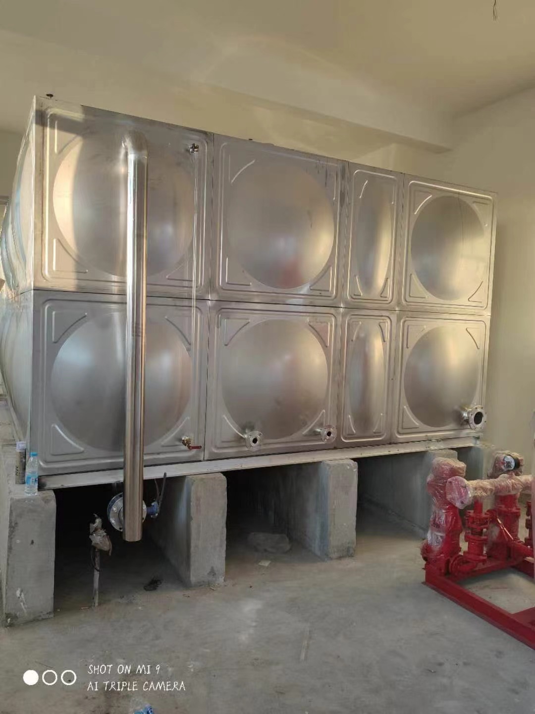 不锈钢水箱 施工案例