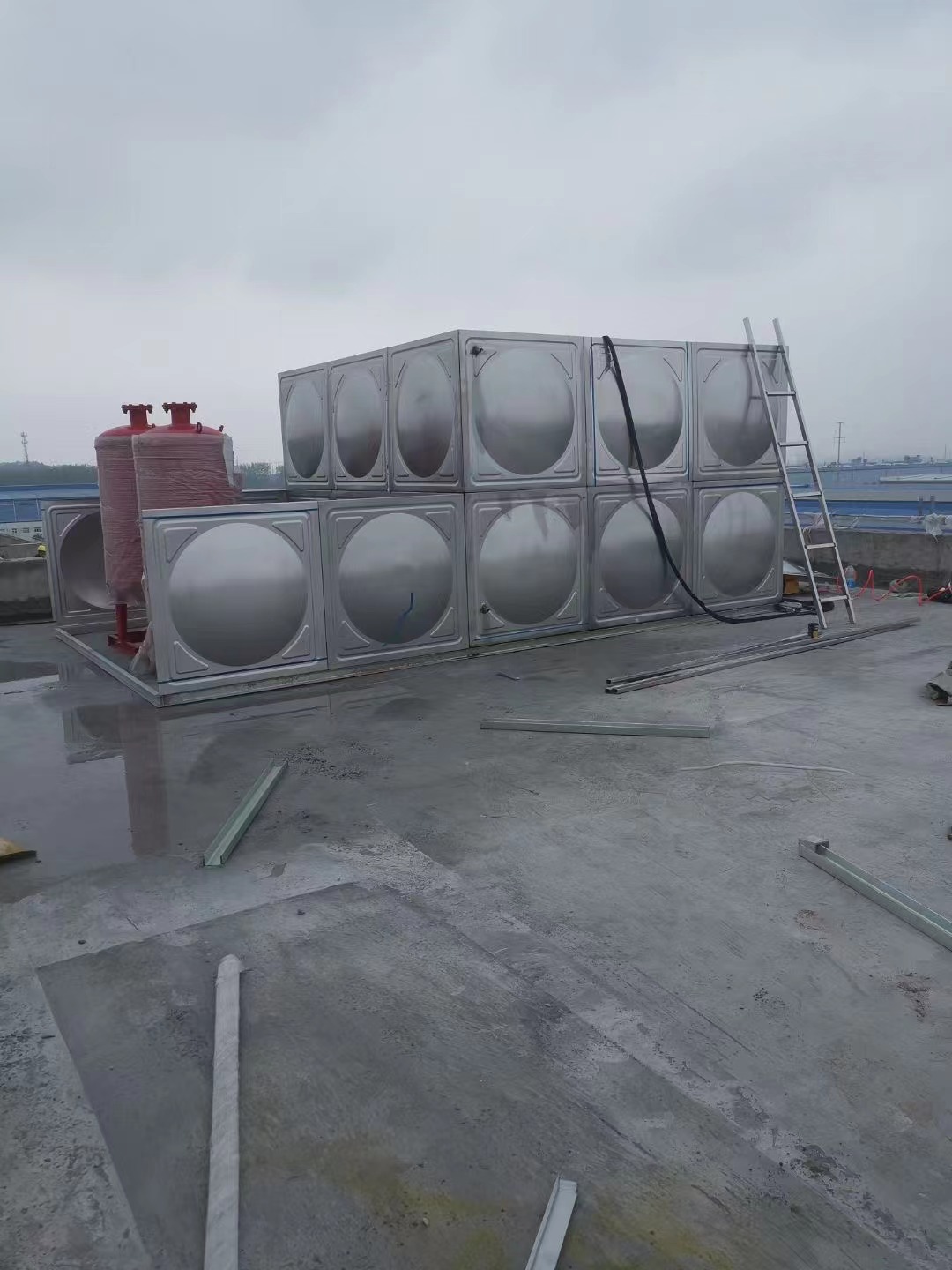 不锈钢水箱 施工案例