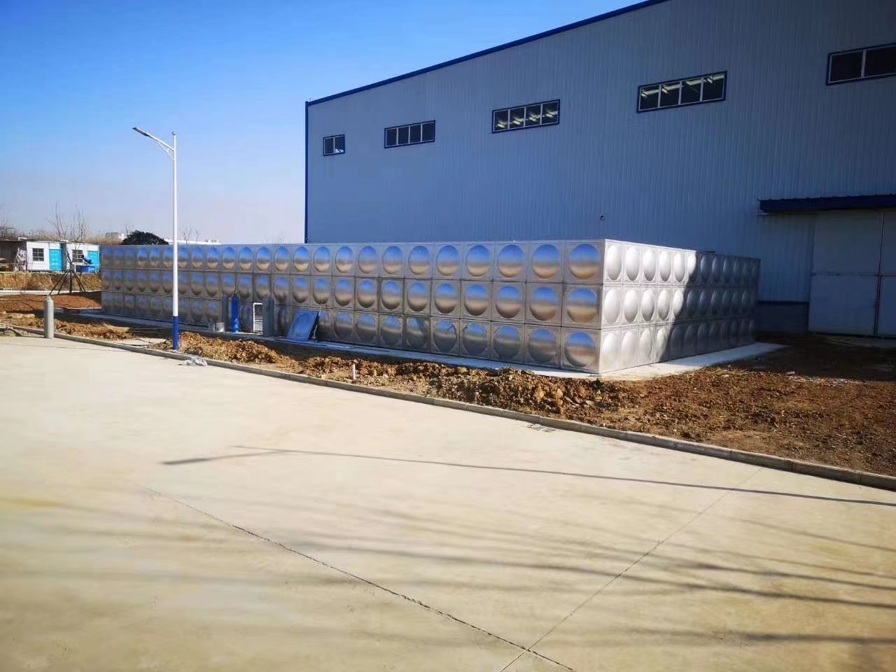 不锈钢水箱 施工案例