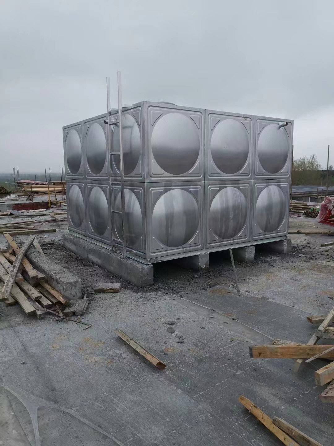 不锈钢水箱 施工案例