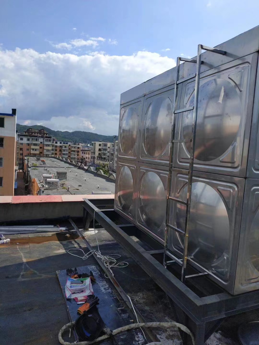 不锈钢水箱 施工案例