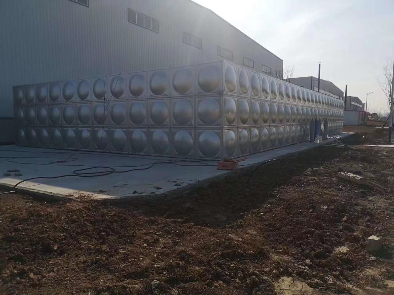 不锈钢水箱 施工案例