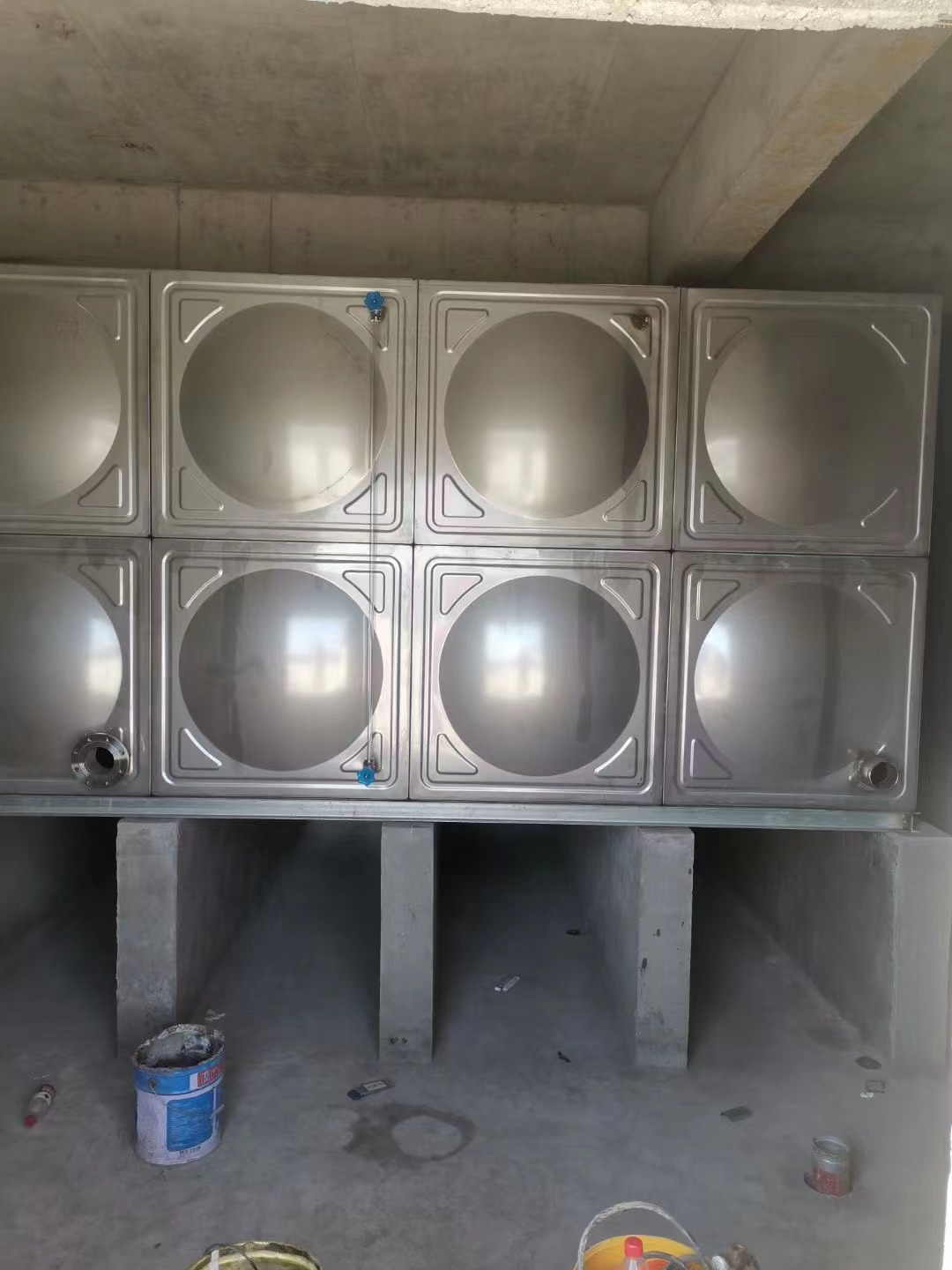 不锈钢水箱 施工案例