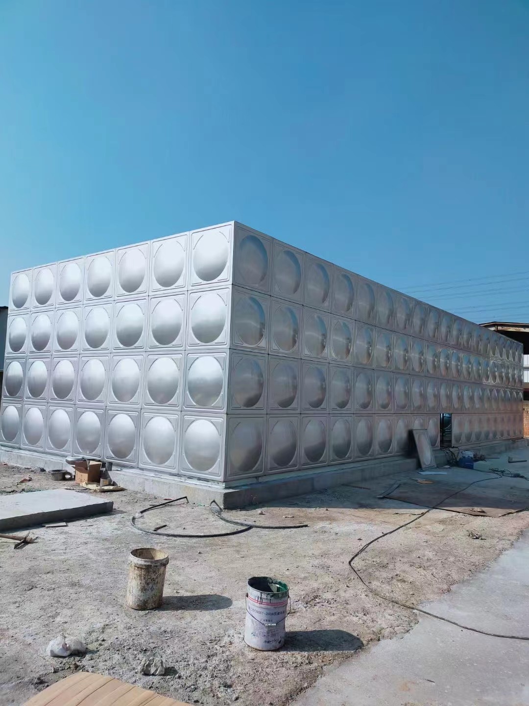 不锈钢水箱 施工案例