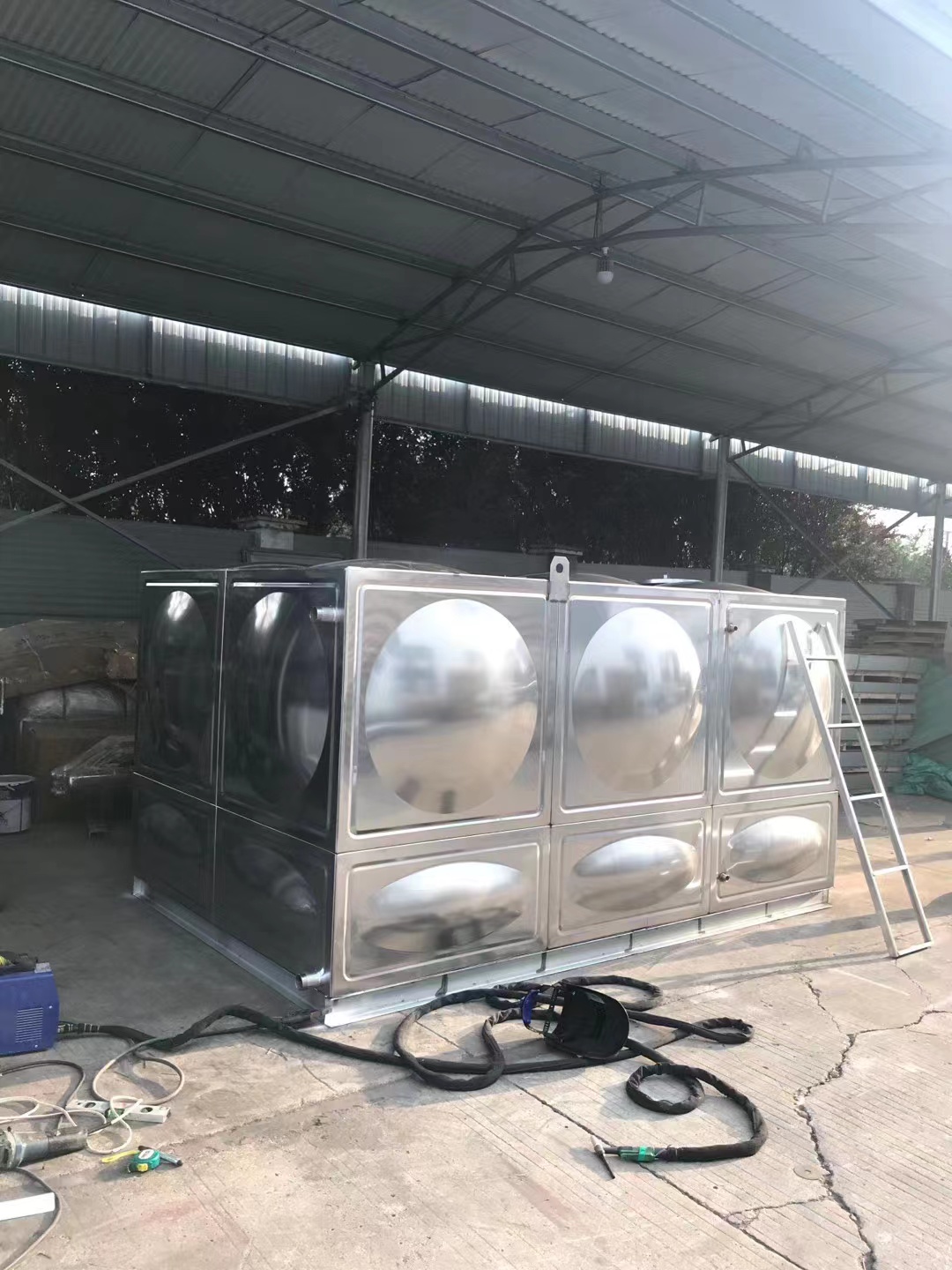 不锈钢水箱 施工案例